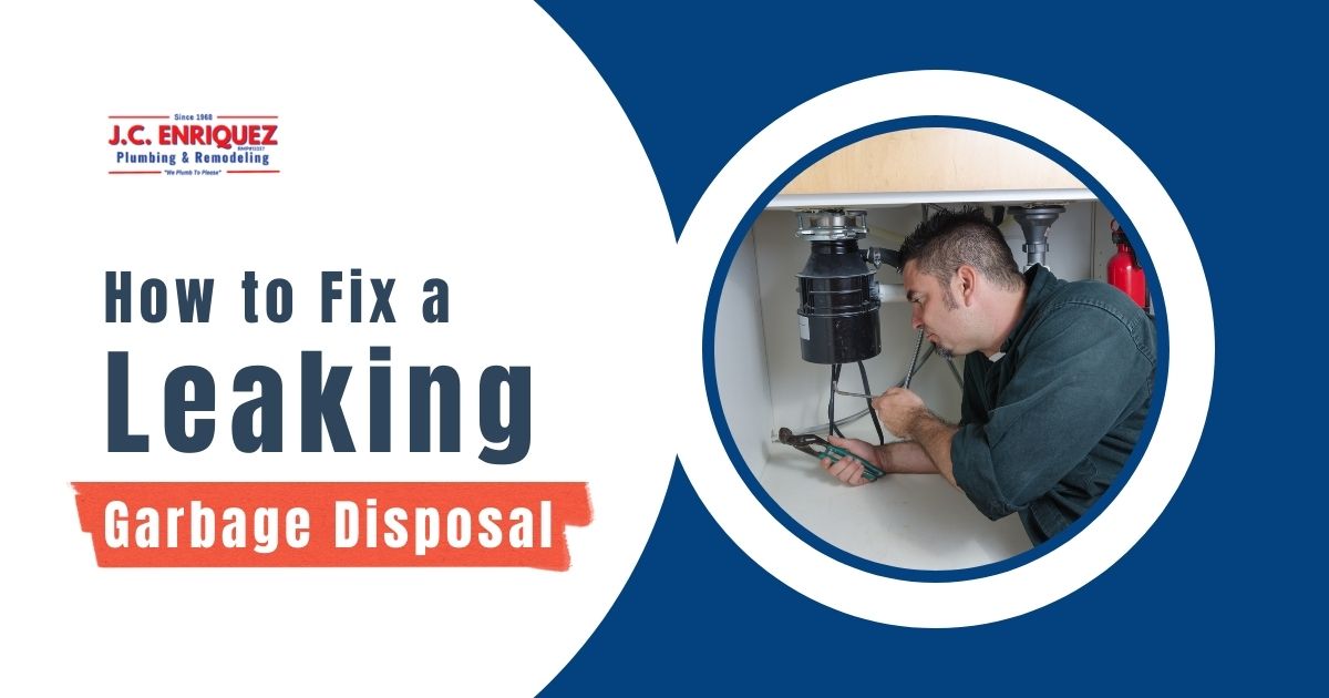How to Fix a Leaking Garbage Disposal
