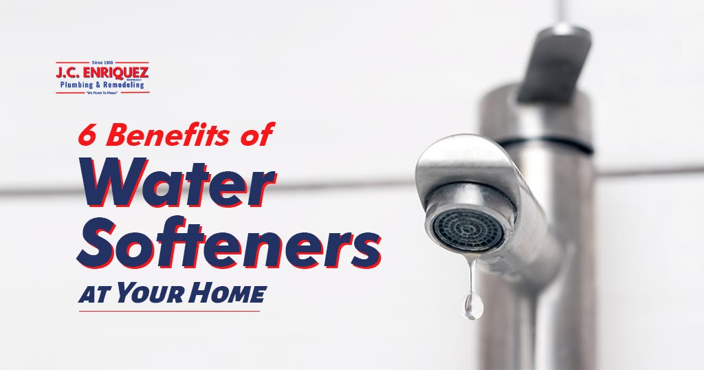 6 Benefits of Water Softeners at Your Home  